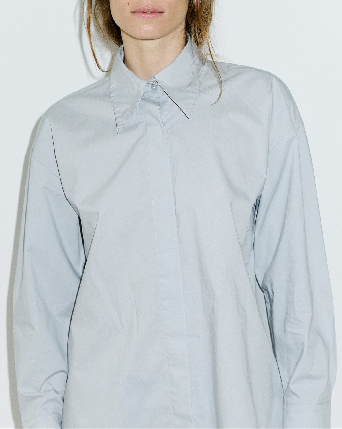 Camisa Del Viso poplin