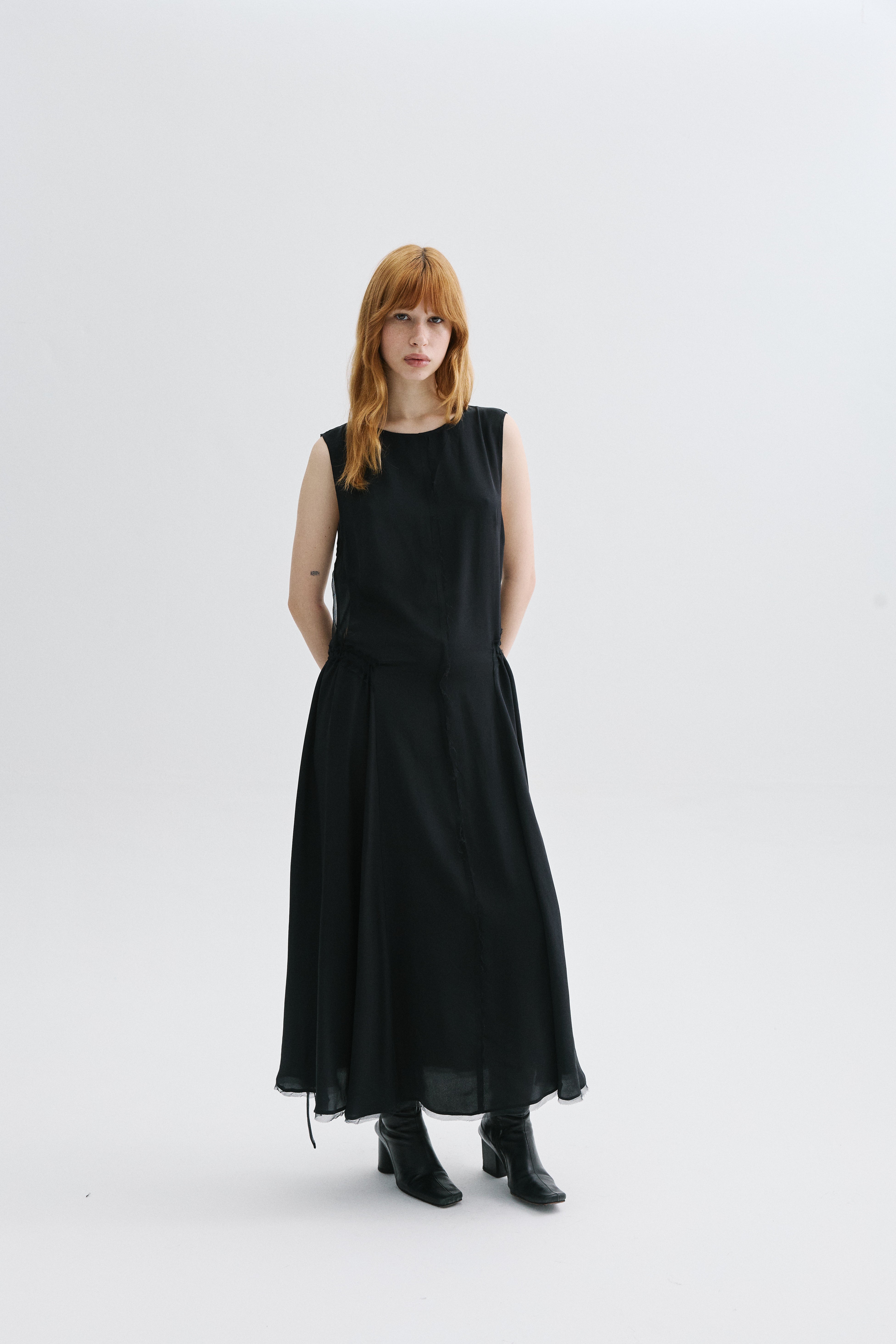 Vestido Cruz seda
