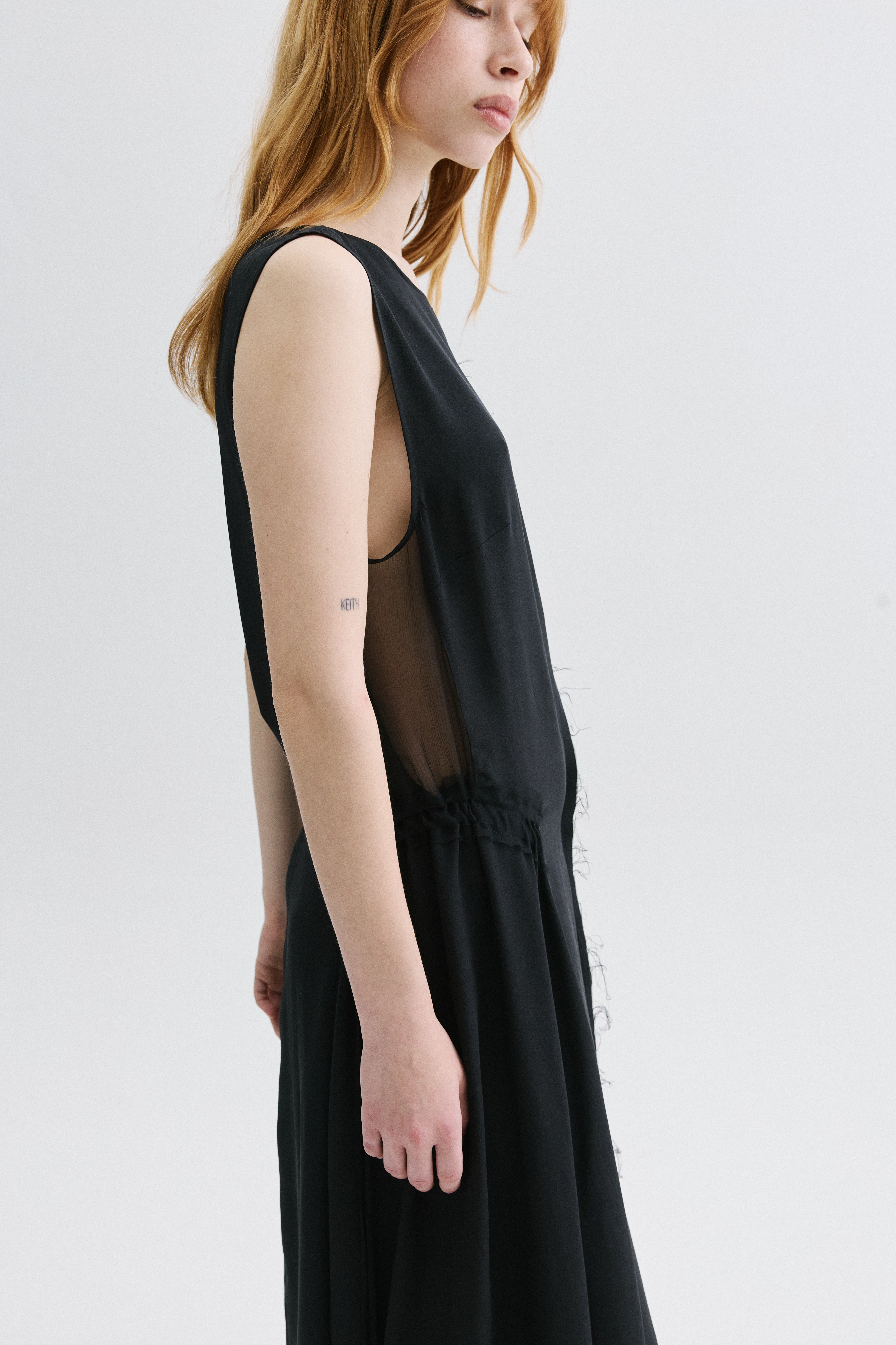 Vestido Cruz seda