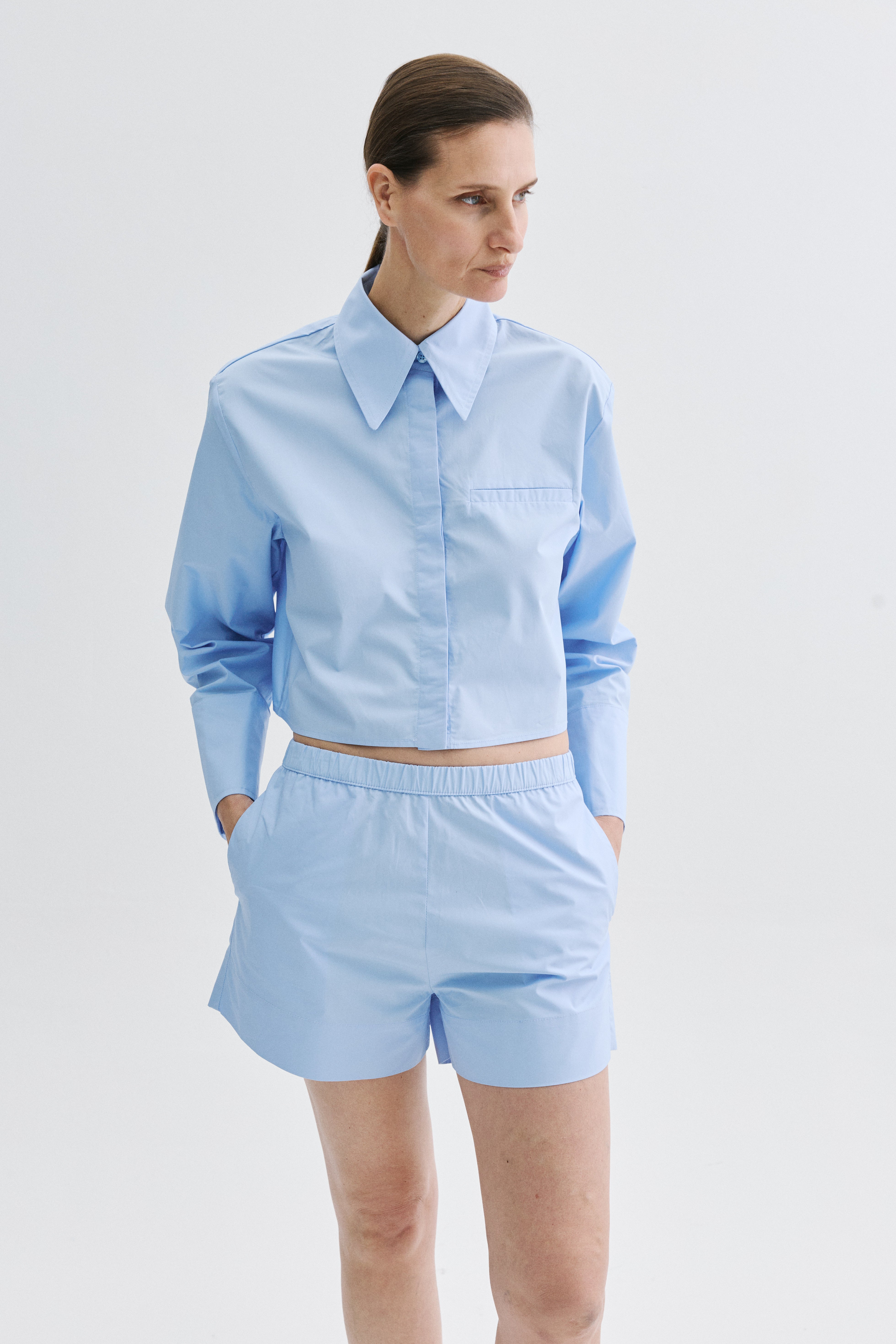 Short Alem poplin