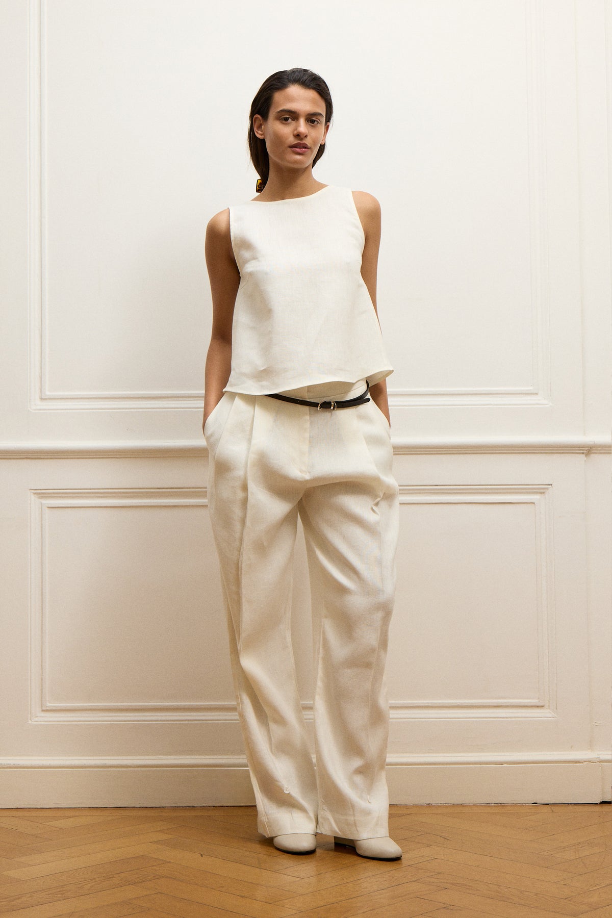 Pantalón Esmeralda Lino