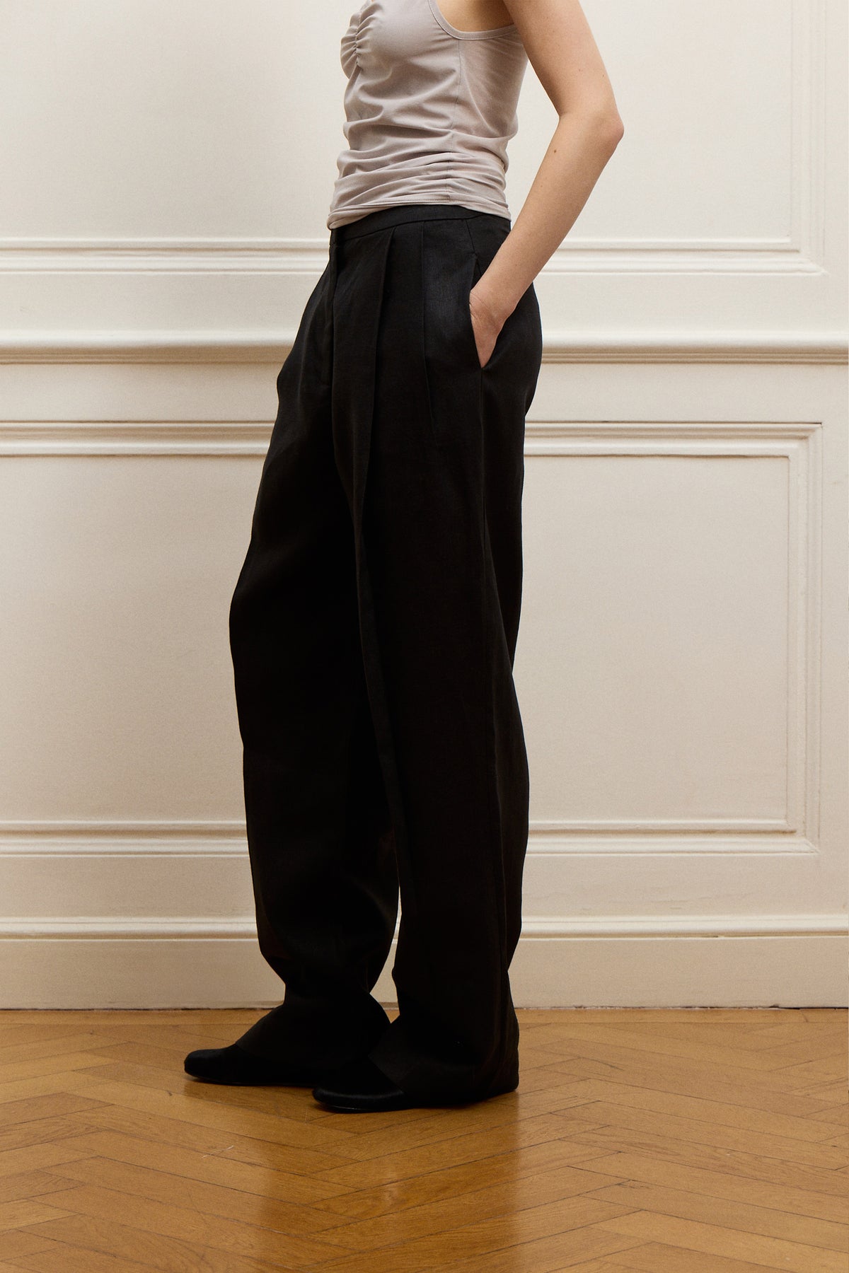Pantalón Esmeralda Lino